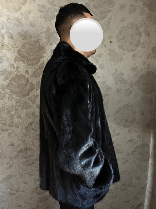 Мужская норковая шуба