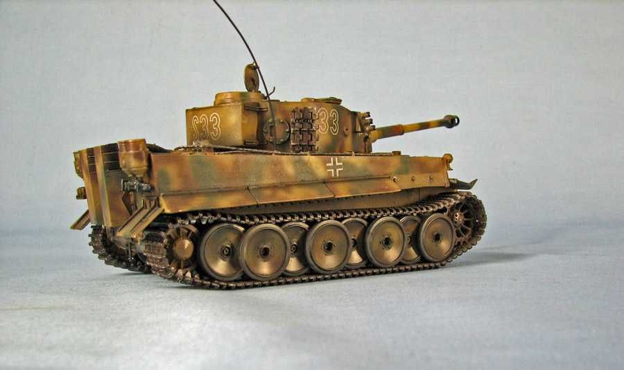 Модель танка Тигр в 1/35