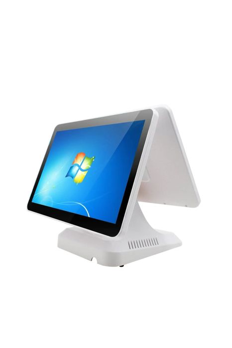 POS Сенсорные моноблоки с двумя дисплеями Windows Android для магазина