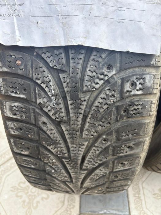 зимние шины, б/у