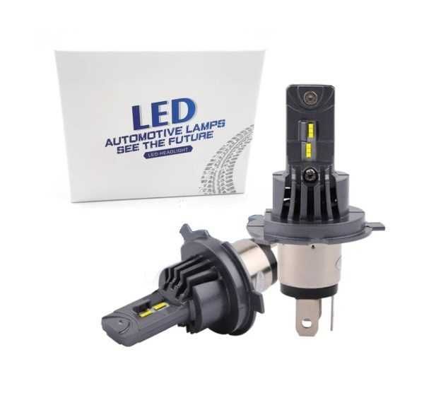 Диодни крушки H4 180W с вграден вентилатор LED