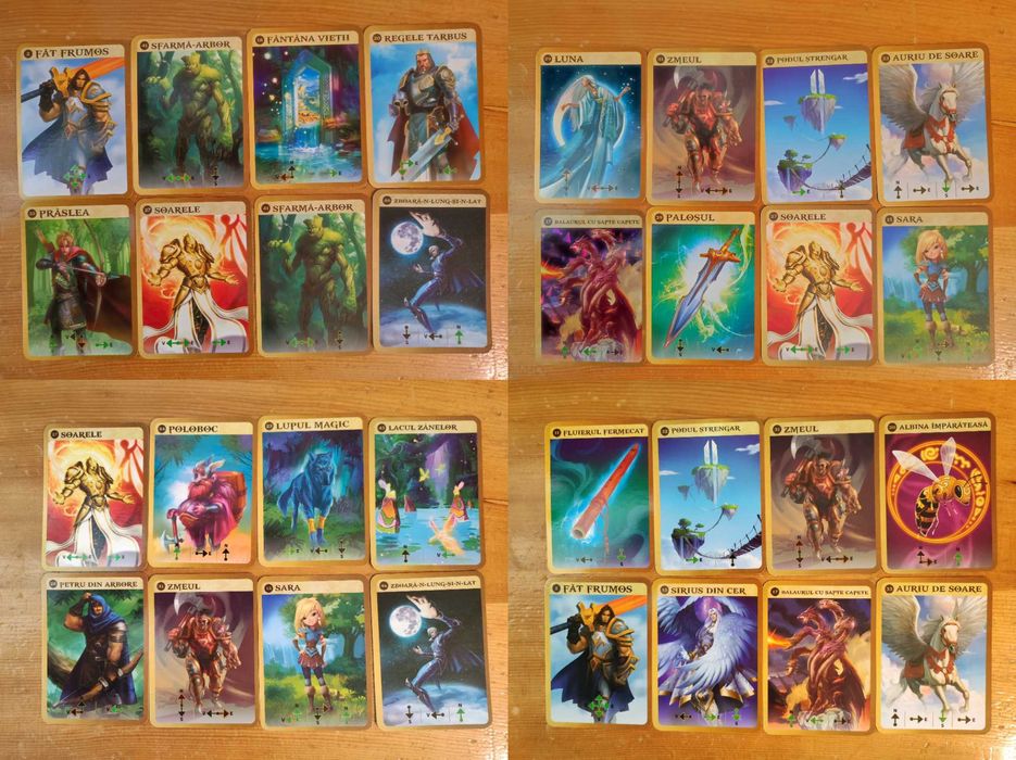 192 CARD-uri Animaterra 1 și 3 + Star Wars Kaufland - Pachet