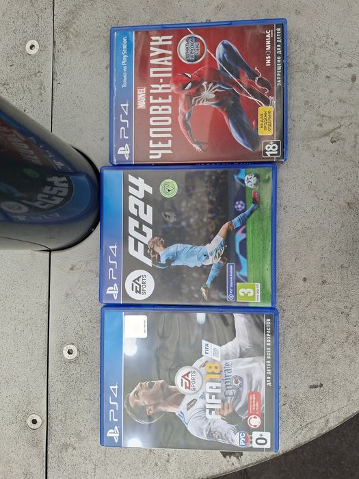 Продам игры на пс 4 и 3 джостика