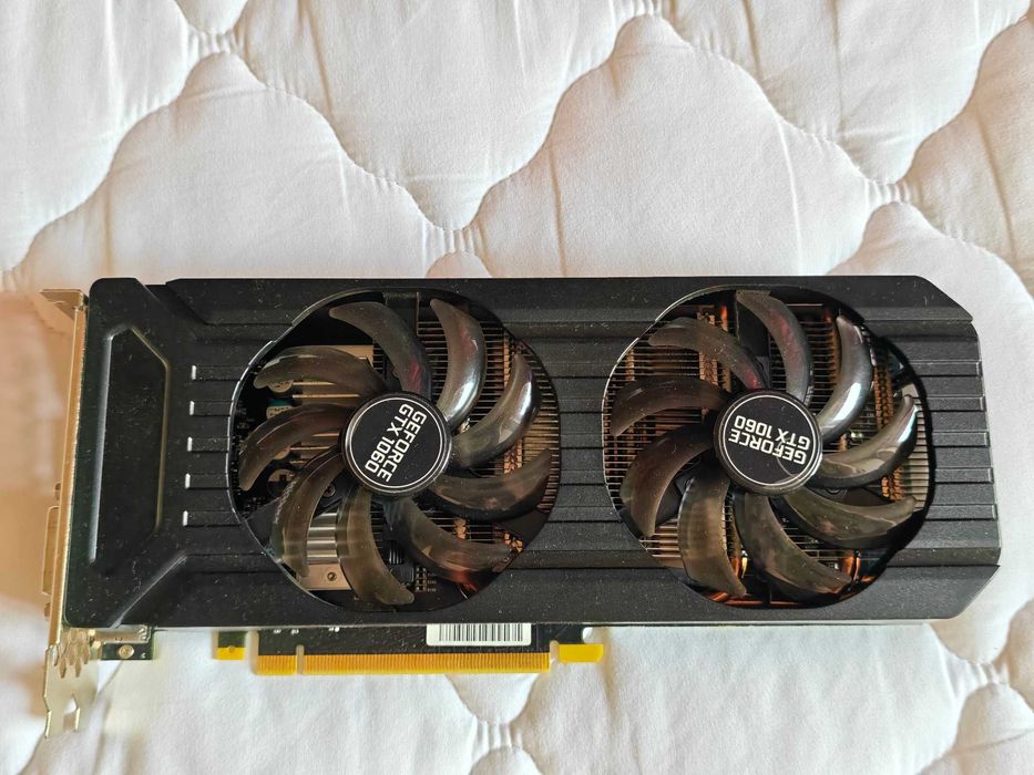 Nvidia  Geforce GTX 1060 dual RAM 6GB DDR5