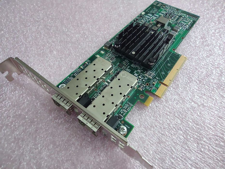 LAN Адаптер PCIe 3.0 x8 Dell 3KHCF 10Gb Eth DP SFP+ Broadcom BCM57402