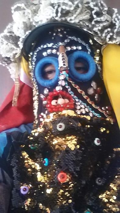 Кукерска маска, декорация механа,,битов, етно, сурва, маскарад, , изго