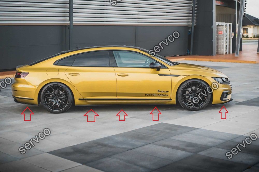 Pachet Body kit Volkswagen Arteon R-Line 2017-2020 v4 - Maxton Design