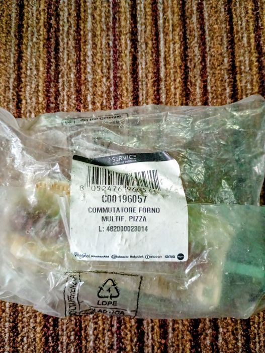 Comutator Cuptor Multifuncțional (Selector) - Indesit, Hotpoint etc.