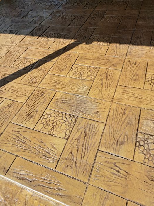 Щампован бетон .