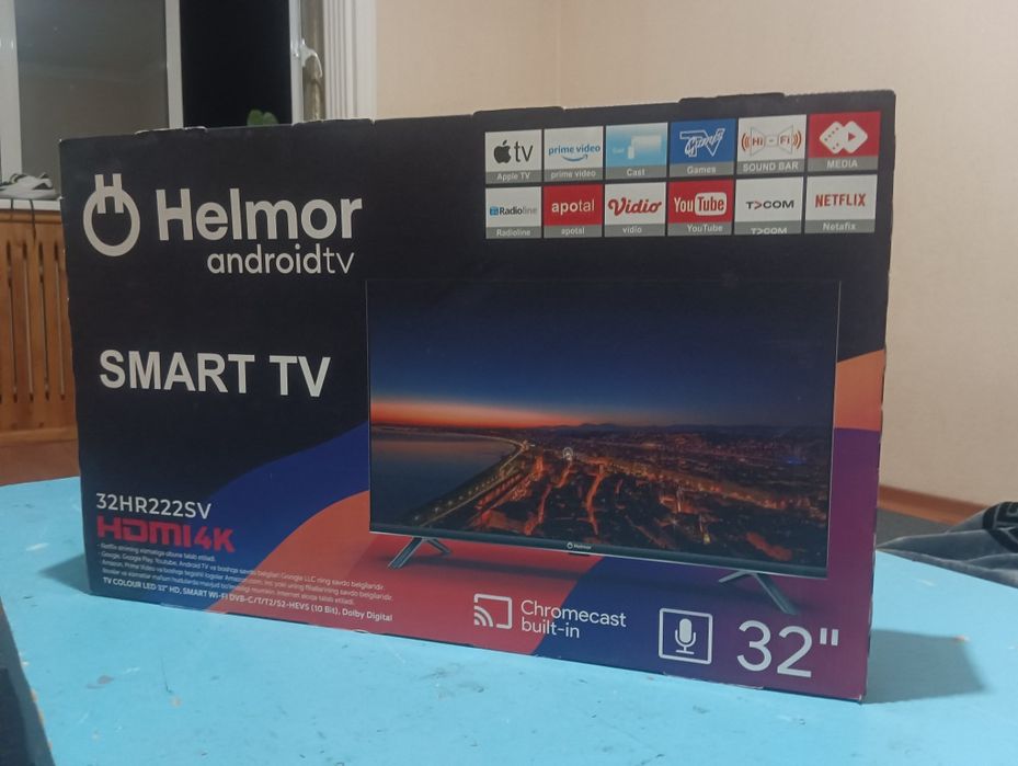 Helmor Android Smart TV 32 sotiladi
