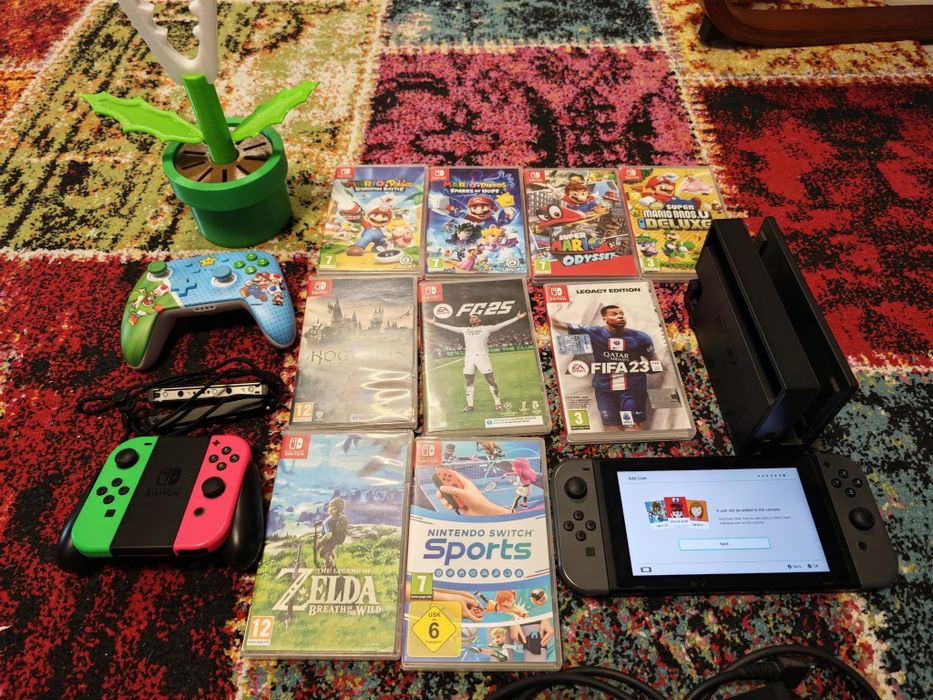 Nintendo Switch Pachet Jocuri si Accesorii