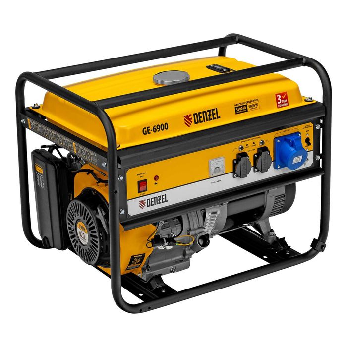 Генераторы бензиновые DENZEL ( Россия ) от 1 кВт до 8 кВт.