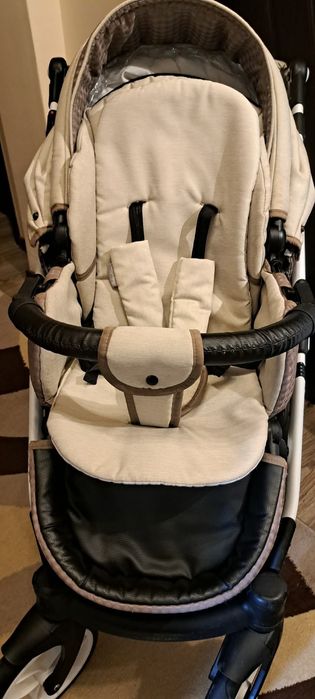 Бебешка количка с летен и зимен кош 2 в 1 Baby Merc Faster style 2