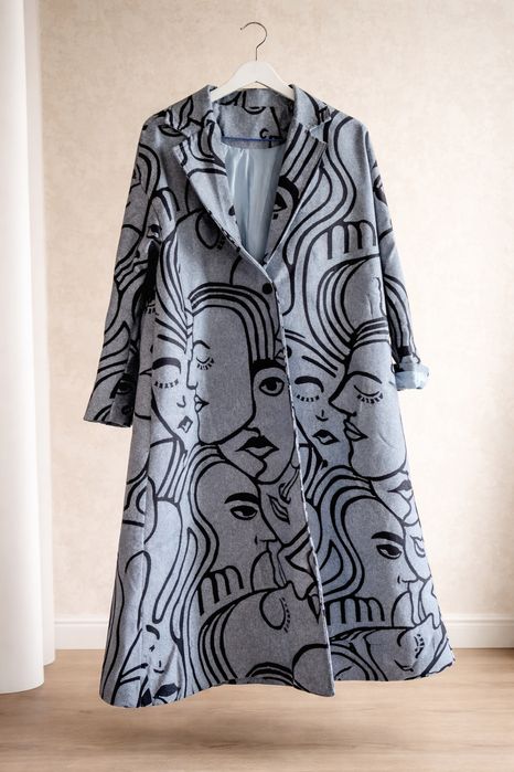 Стильное пальто 46-48