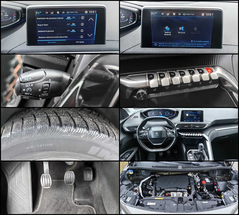 Peugeot 3008, 131CP, Digital Cockpit, Lane assist, Apple Carplay