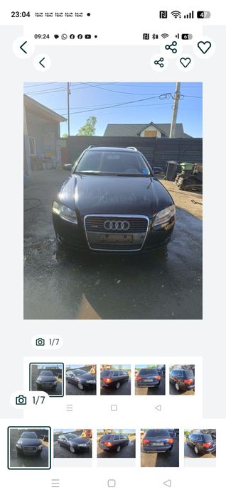 Piese motor cutie quatrro planșa bord ușa haion scaune egr audi A4 b7