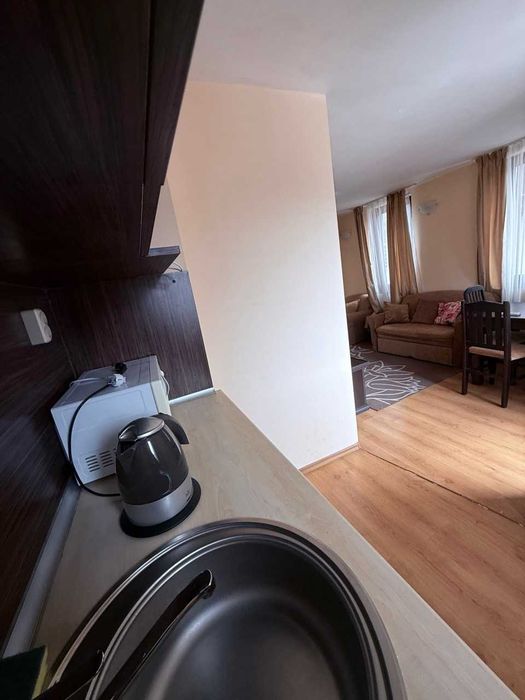 Стилен тристаен апартамент с панорамна гледка в Банско