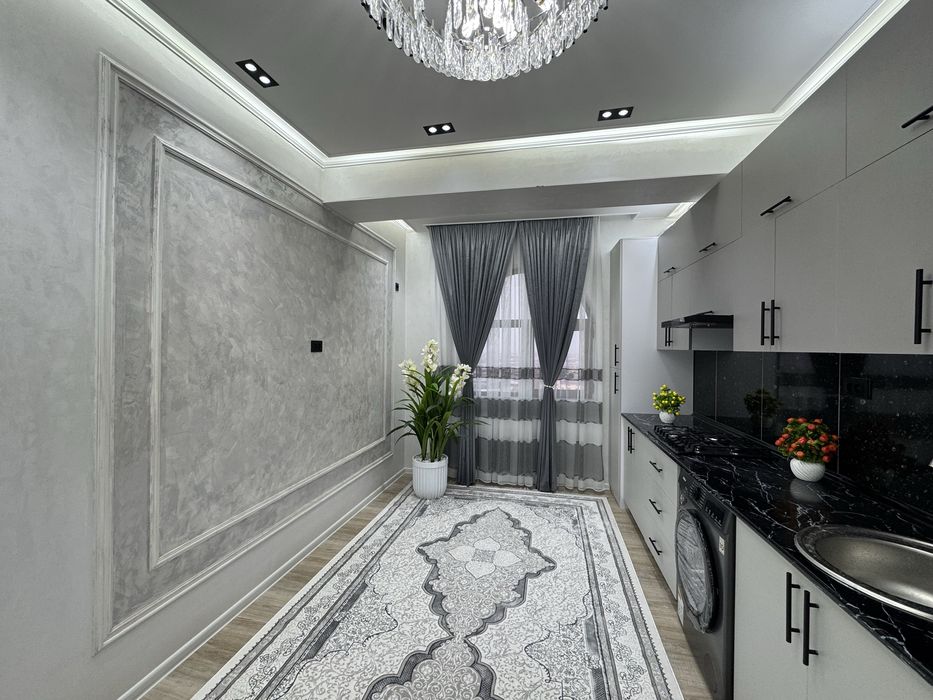 2х комнатная квартира, на 10 этаже. Рудакий