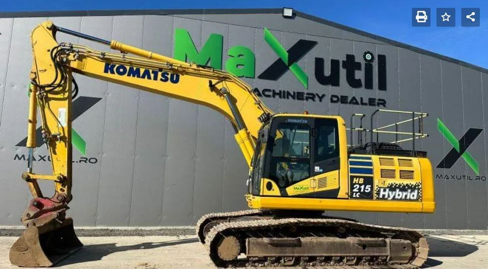 Komatsu HB215LC Excavator Komatsu Hb215lc Excavator