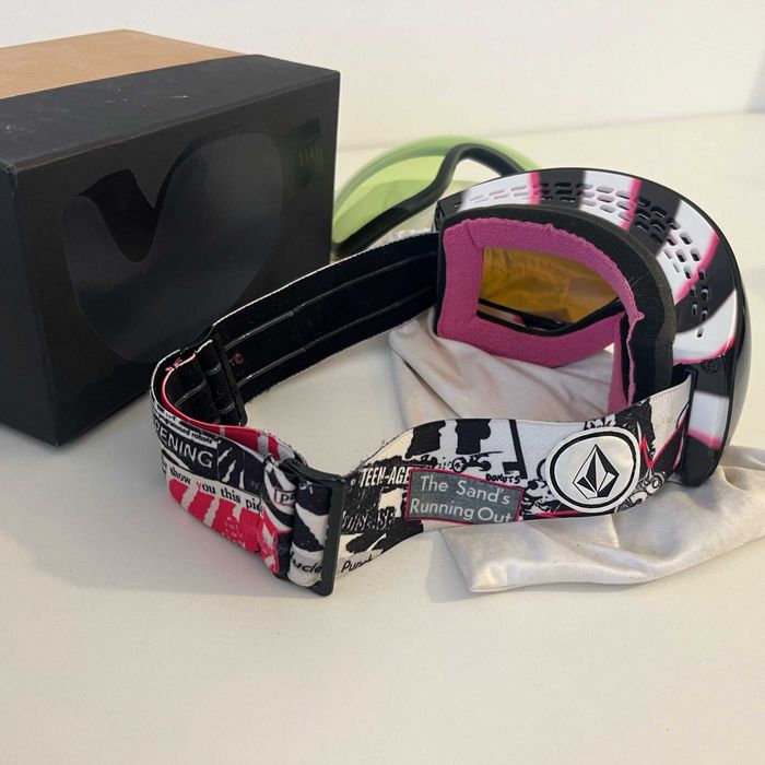 Electric x Volcom EG3 сноуборд ски маска + допълнителна плака