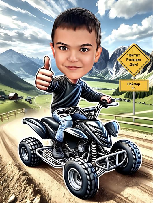 Дигитални карикатури по снимка