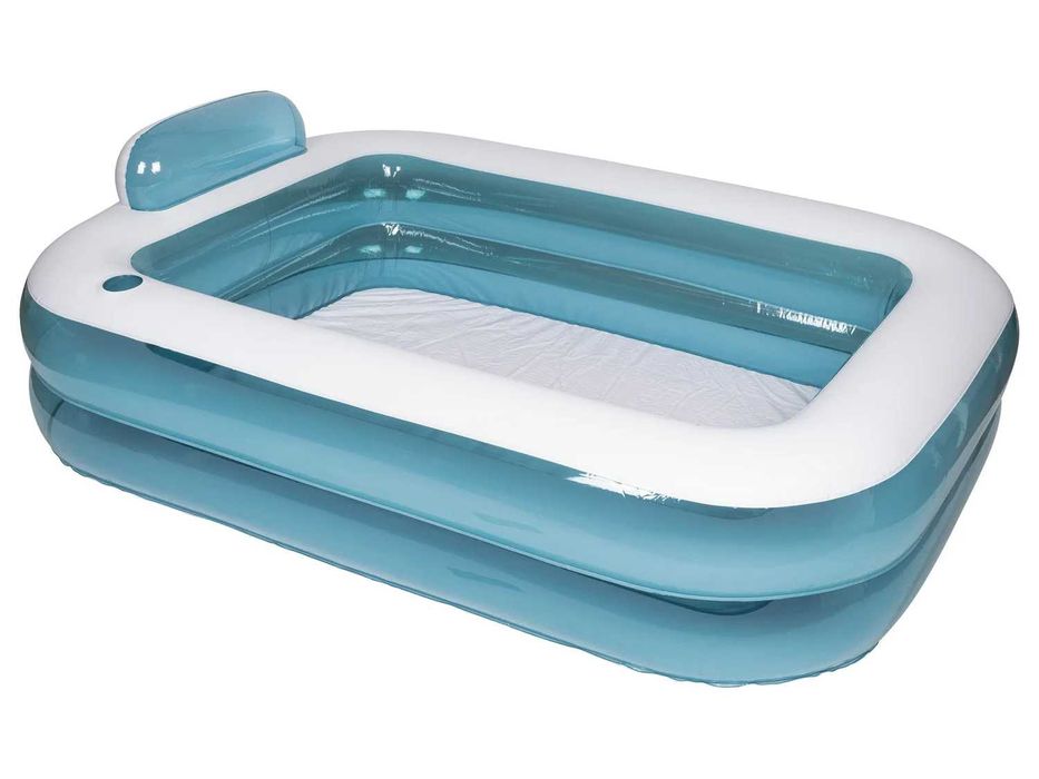 Надуваем басейн с вградени облегалка и чаша 202×151×46/60см