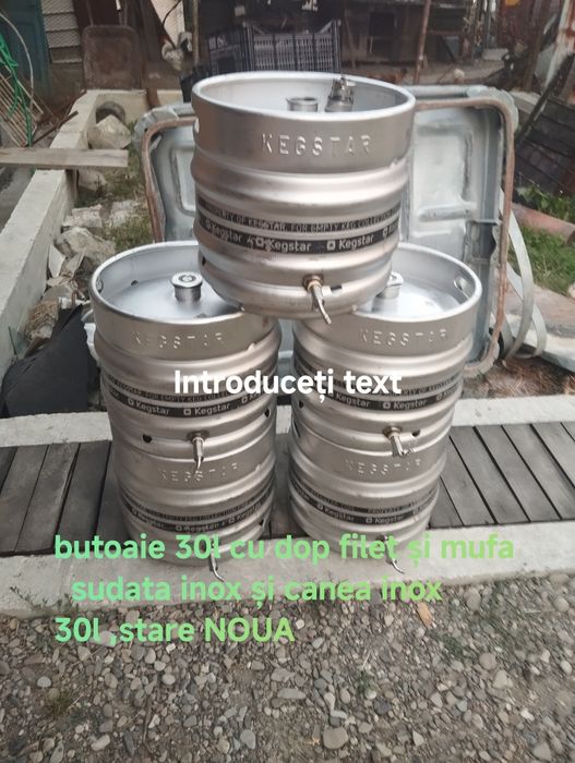 Butoi butoaie inox cu robinet vas expansiune hidrofor