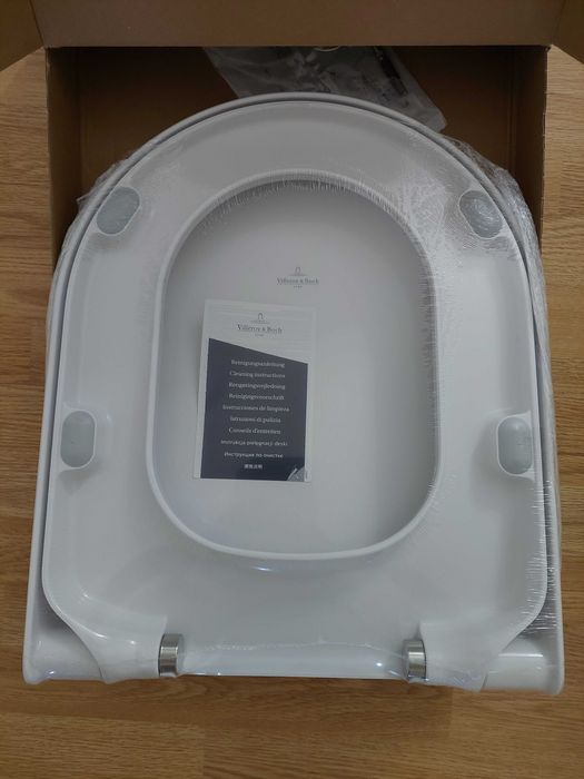 Capac soft close vas WC VILLEROY  & BOCH SERIA SUBWAY 2.0  9M68S101