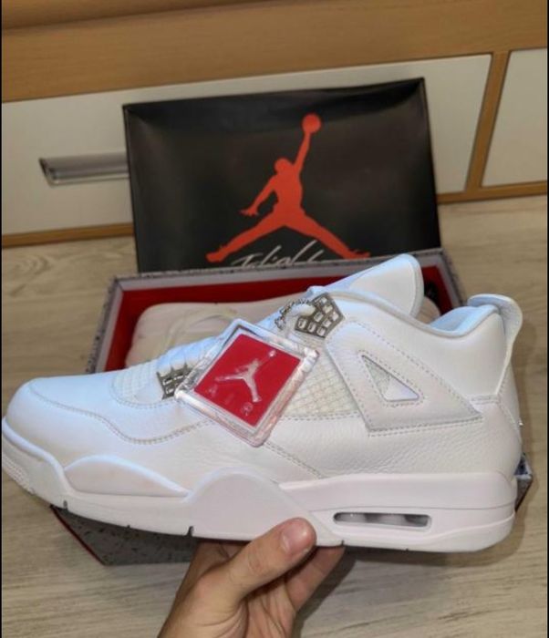 Оригинални Nike Air Jordan 4 Бели