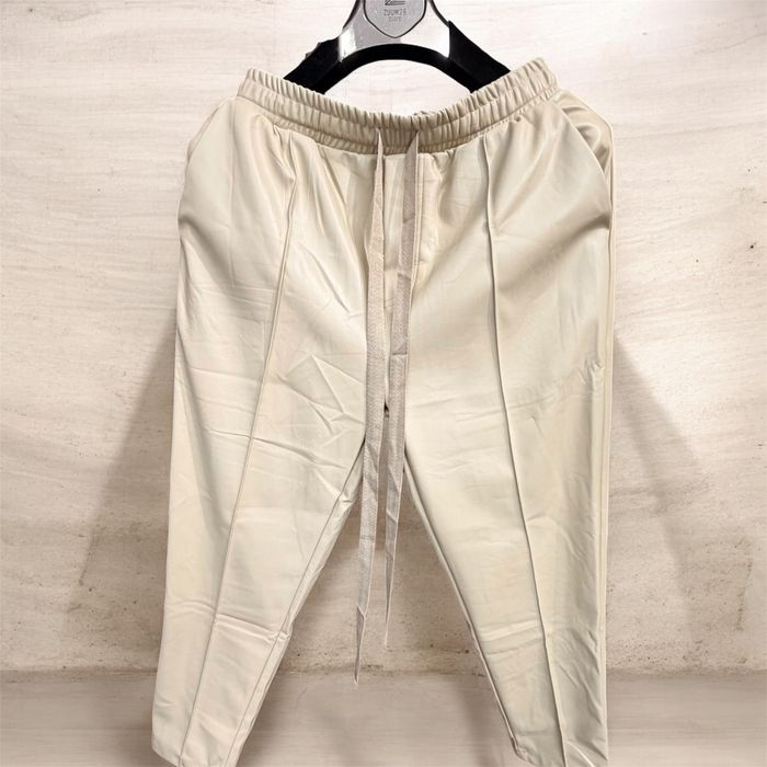 Pantaloni cu siret lung ,PIELE , calitate premium!