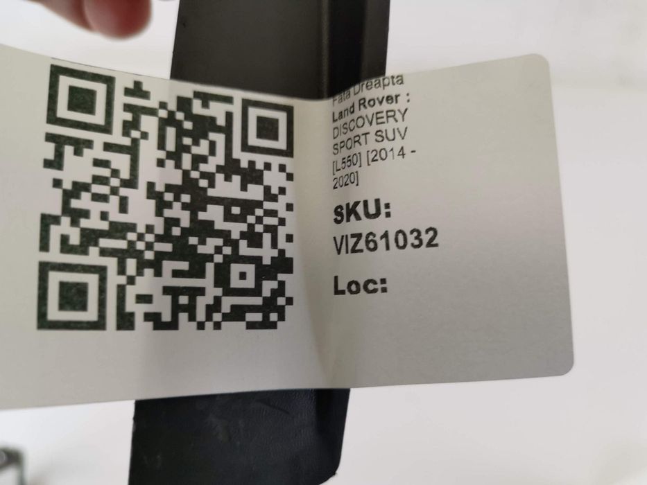 Декоративен Елемент Предна Броня Дясна Страна Ланд Ровер DISCOVERY SPO