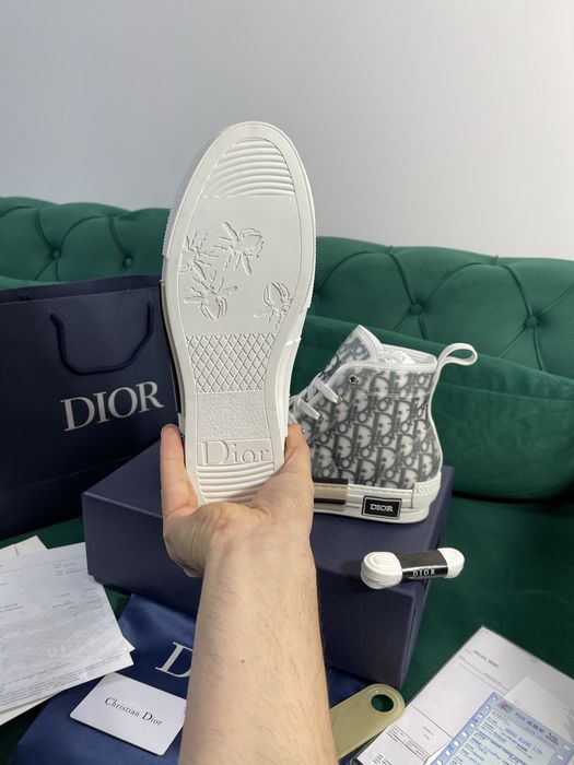 Adidasi Dior B23 piele naturala Full Box colectie noua