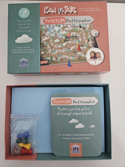 Set joc + carduri Ema și Eric – noi, fara eticheta