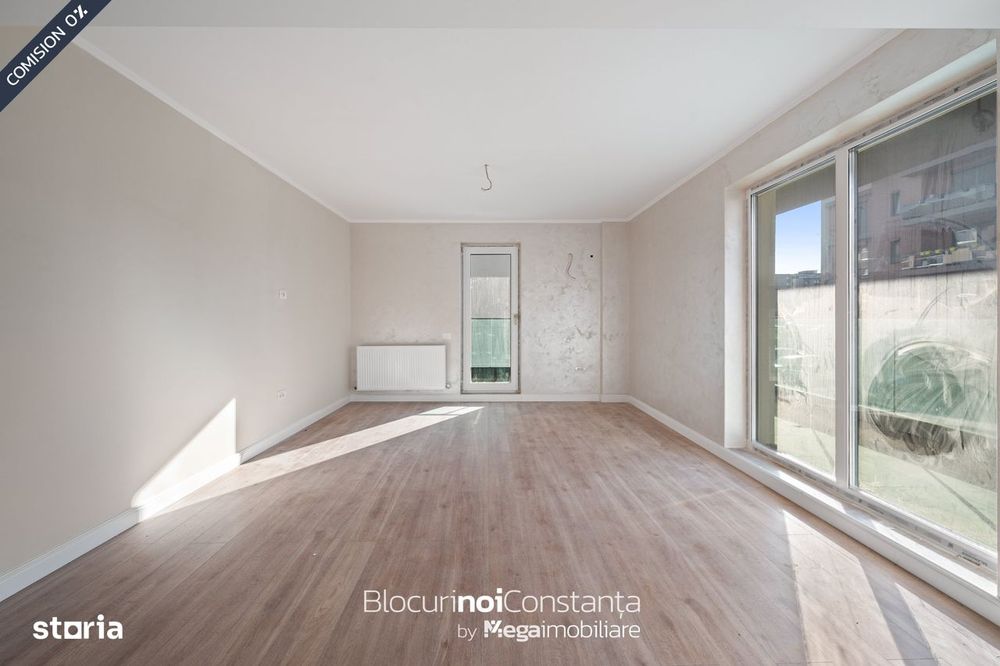 #Tomis Plus: Apartament 2 camere la cheie: 52mp utili + 17mp balcoane