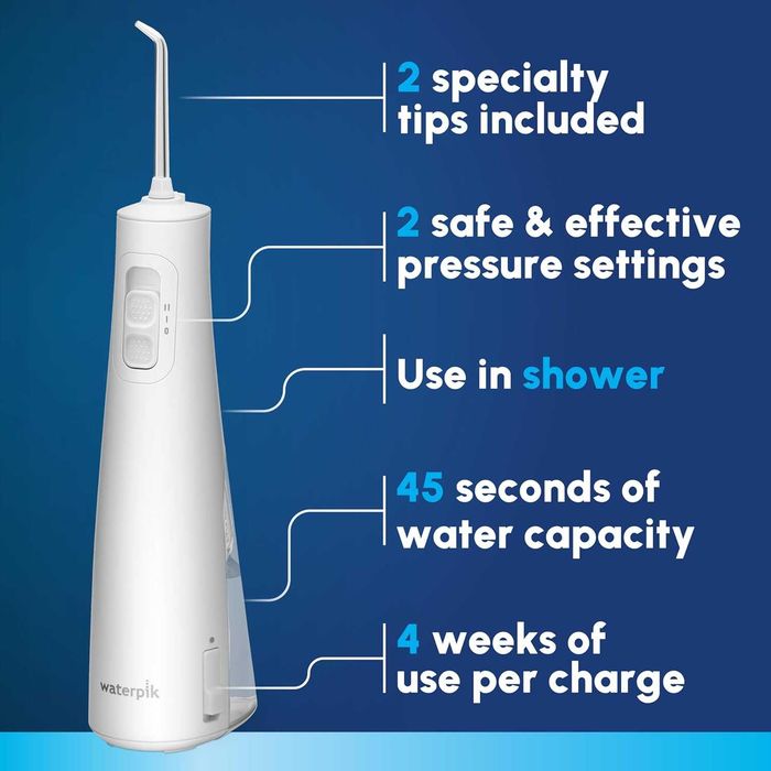 American Irrigator Waterpik Cordless Pulse White WF-20CD013