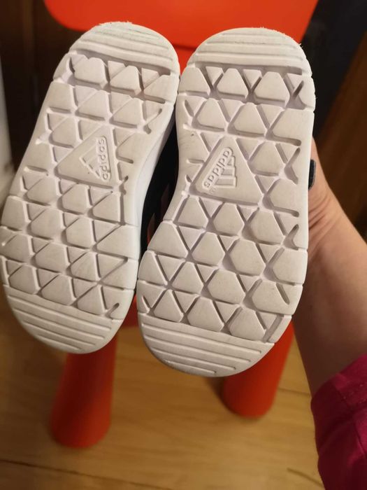 Adidași bleumarin, fetițe, 23,int 14,5 cm