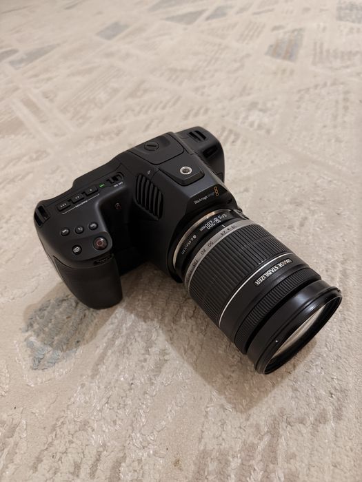 Blackmagic 6K Pro + DJI RS 3 Pro + Объектив + Аксессуары