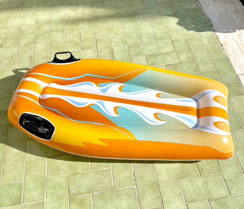 Плажен Оранжев Надуваем Дюшек