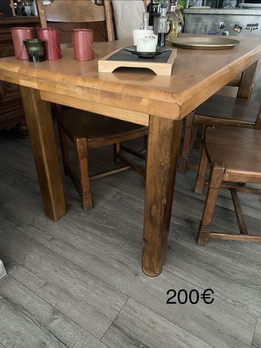 Масивни дървени маси