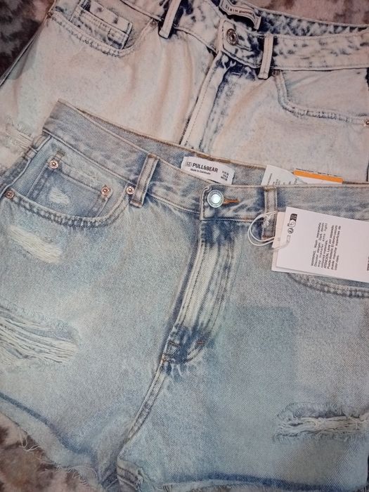 Къси гащи дънки zara,Bershka, Stradivarius