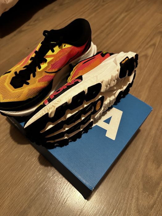 Hoka Mafate X Neon Citrus/Neon Rose/ Хока Мафате Х