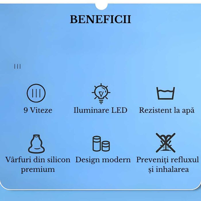 Aspirator Nazal Electric Premium, pentru Copii, Bebelusi si Adulti