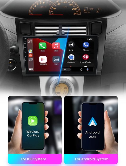 Navigatie Android dedicata Toyota Yaris (2005-2012)