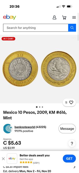 Стари монети от mexico canada poland denmark