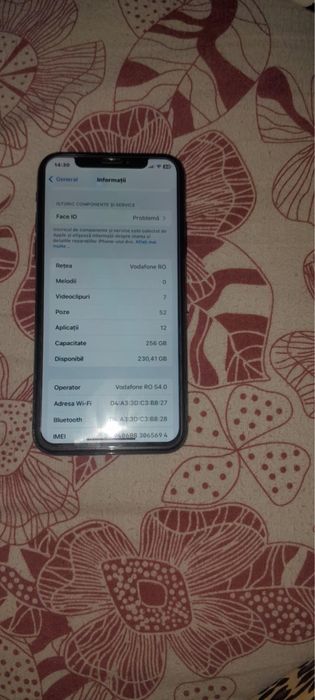 Vand iphone x ca nou