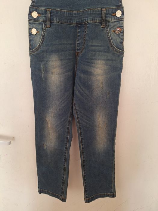 Дънков гащеризон  TWINSET за момиче  116-122, 6-7г