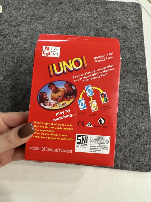 UNO настольная игра