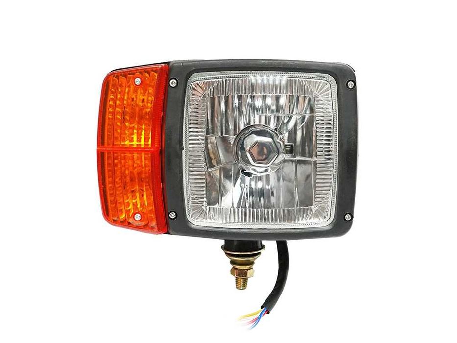 Far Faruri cu Semnalizare, Cu Mufa, JCB, 3CX, 3DX, Tractor H4, 12-24V'