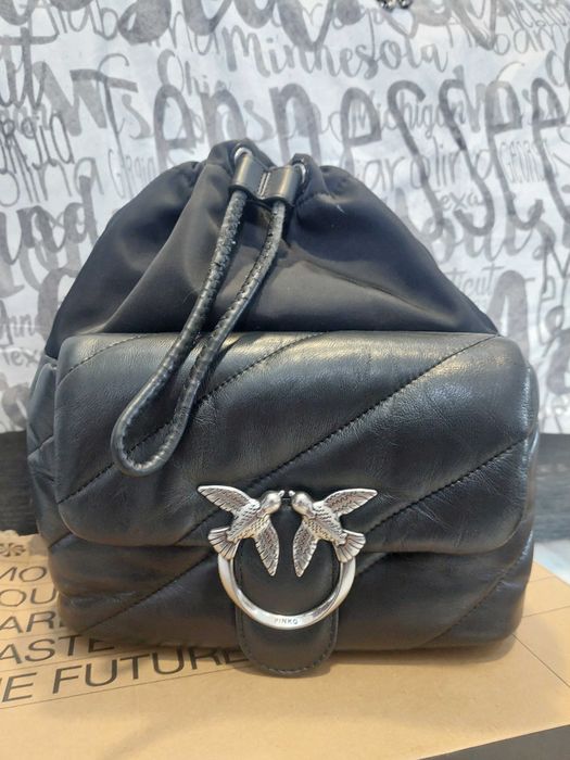 Pinko Дамска раница естесвена кожа