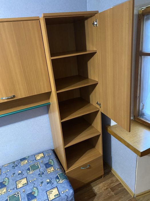 Шкаф с кроватью, комплект в дектскую
